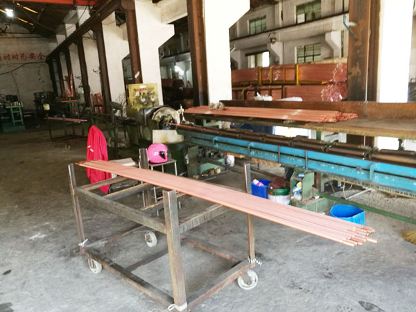 銅管翅片加工、調(diào)直設備
